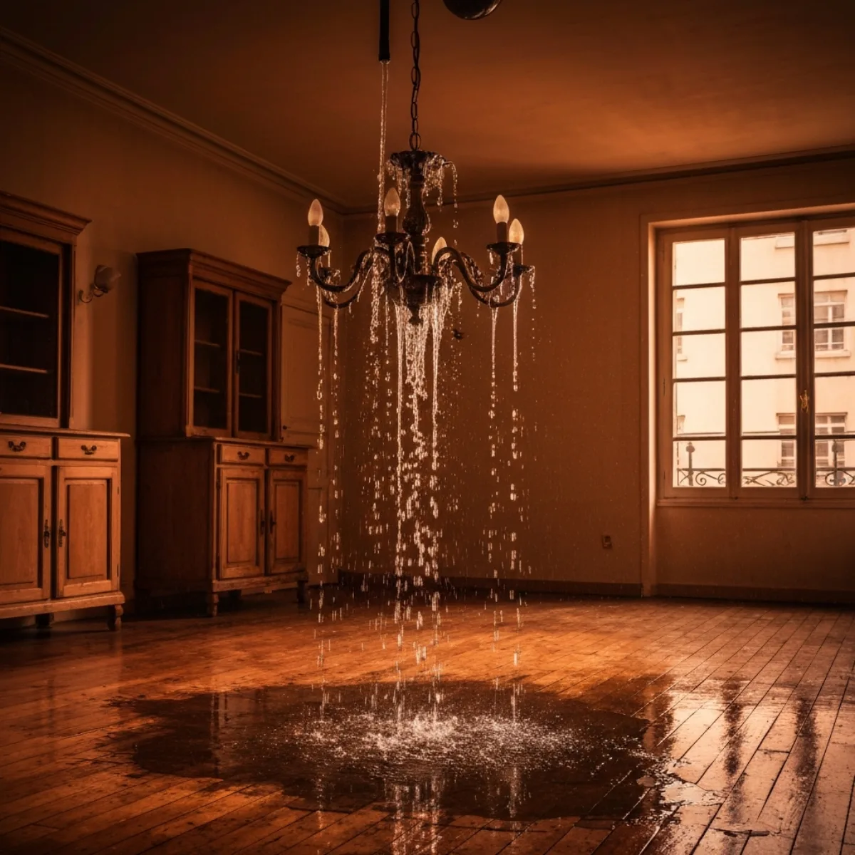Fuite d'eau dans l'appartement : que faire en urgence ?