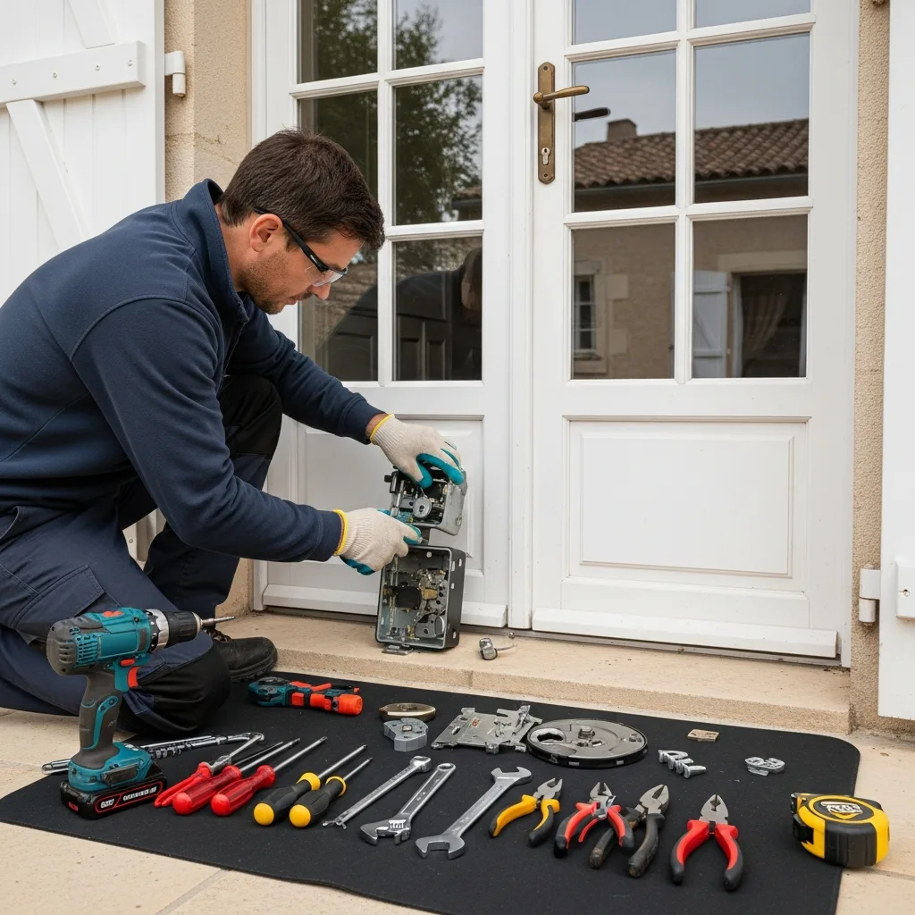 Installation serrure haute sécurité à Ableiges (95450)
