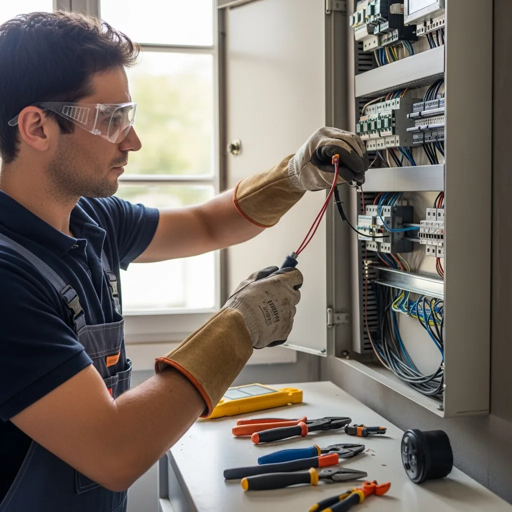 Électricien intervenant à Ablis