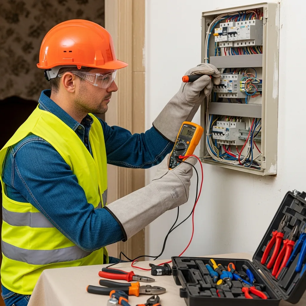 Électricien intervenant à Alfortville
