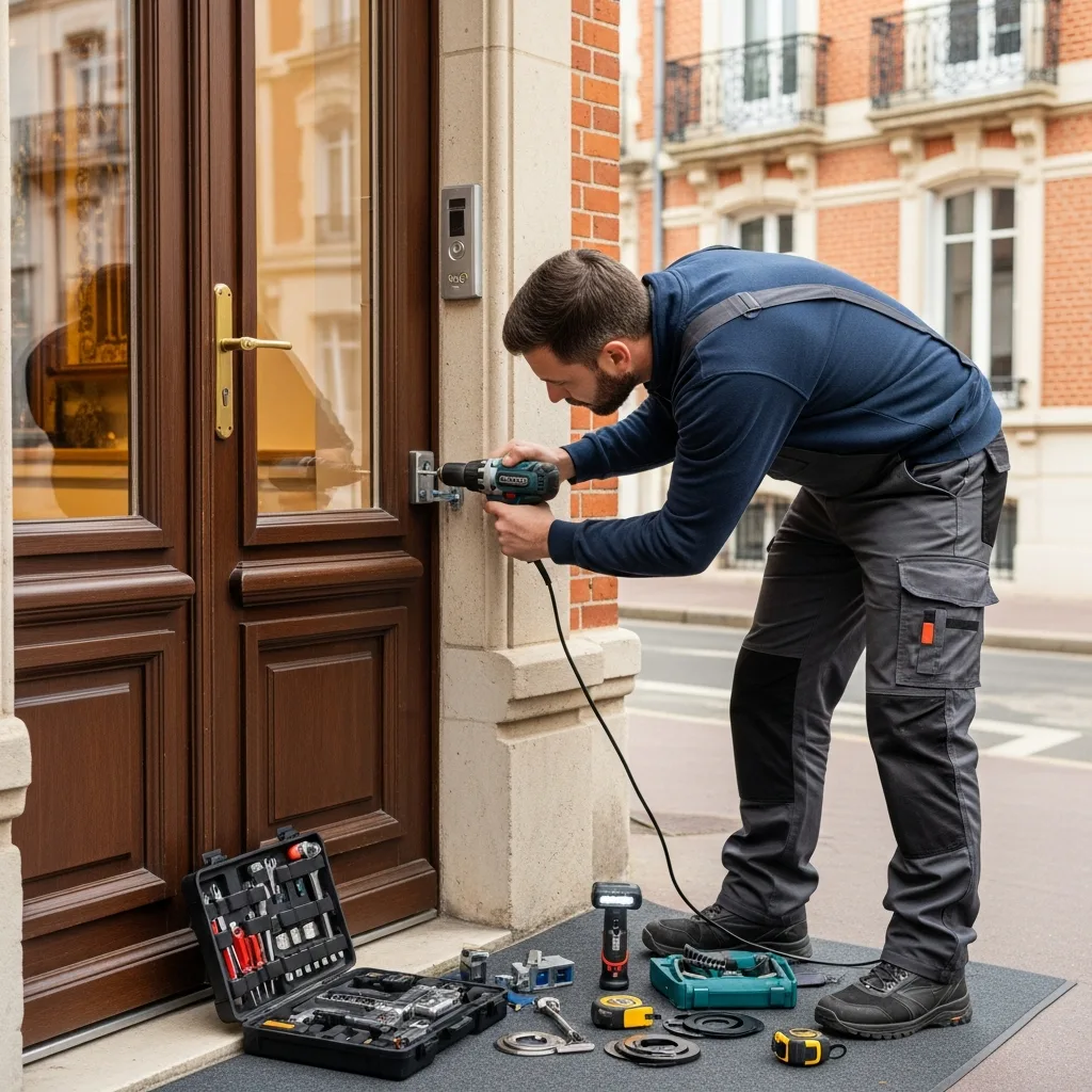 Installation serrure haute sécurité à Alfortville (94140)