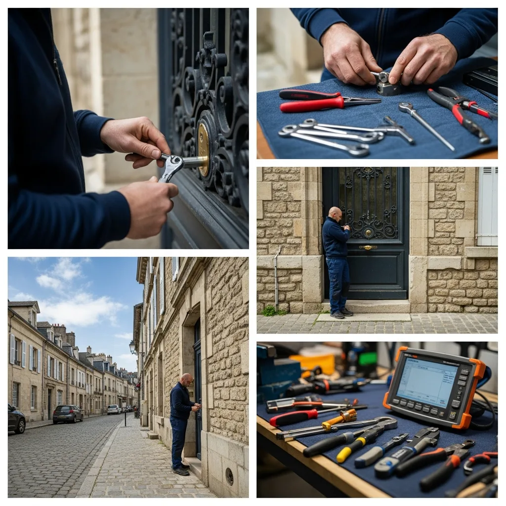 Installation serrure haute sécurité à Angervilliers (91470)