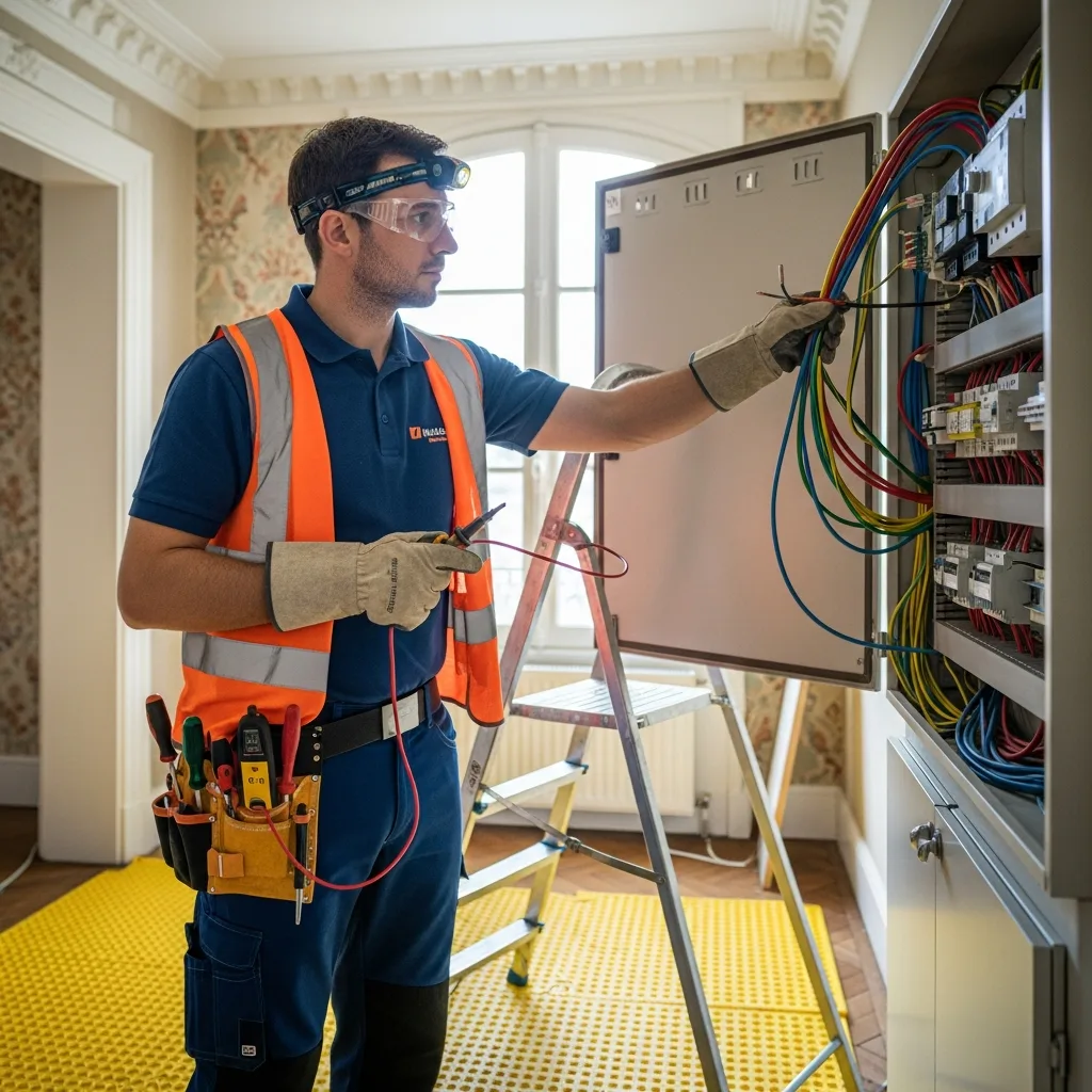 Électricien intervenant à Argenteuil