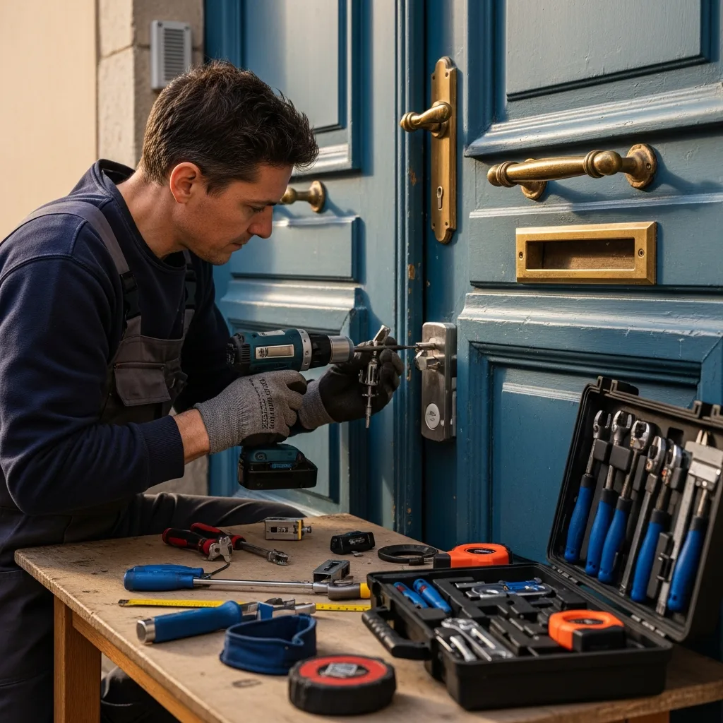Installation serrure haute sécurité à Bagneaux-sur-Loing (77167)