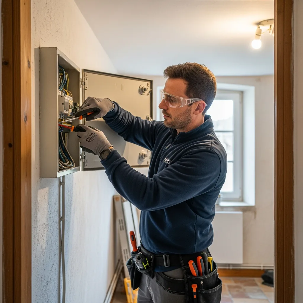 Électricien intervenant à Baillet-en-France