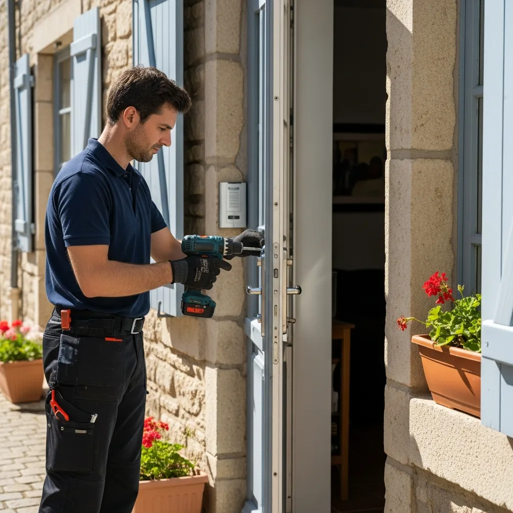 Installation serrure haute sécurité à Bailly (78870)