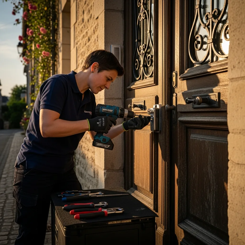 Installation serrure haute sécurité à Barbizon (77630)