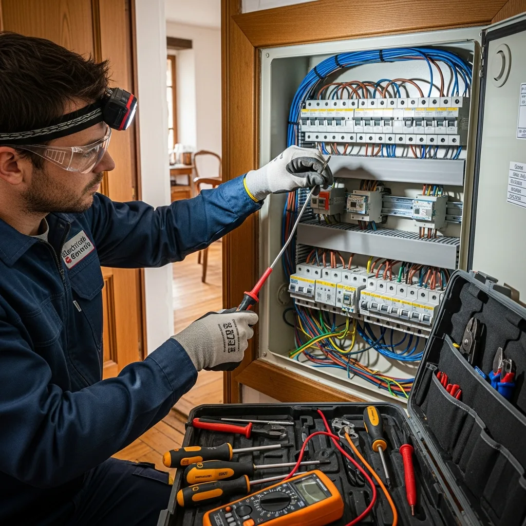 Électricien intervenant à Bazemont