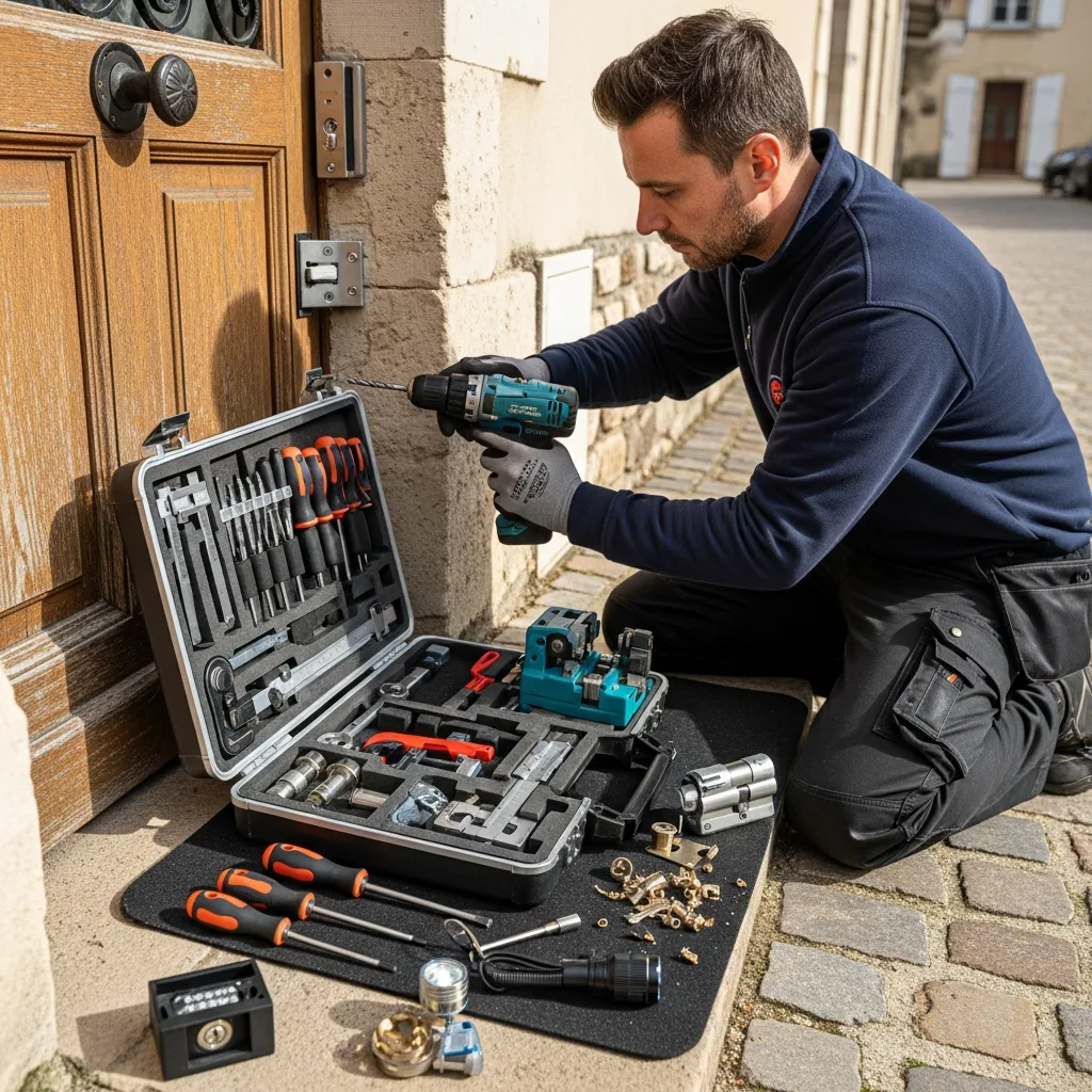 Installation serrure haute sécurité à Belloy-en-France (95270)