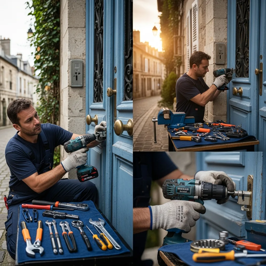 Installation serrure haute sécurité à Bennecourt (78270)