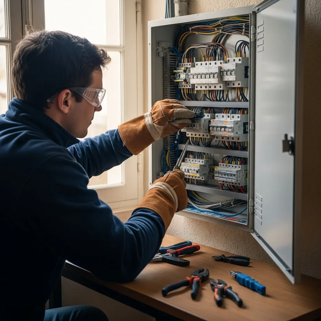 Électricien intervenant à Bernes-sur-Oise