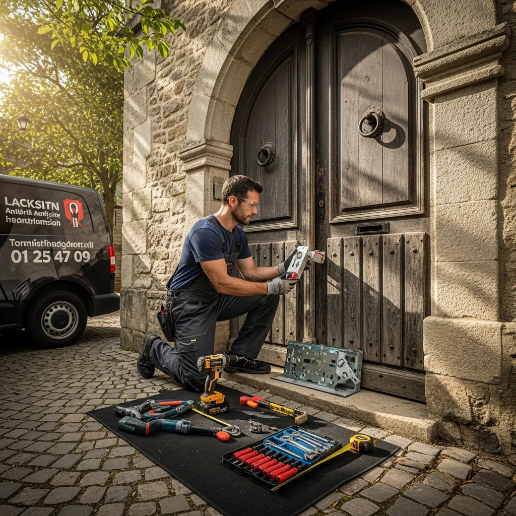 Installation serrure haute sécurité à Bois-le-Roi (77590)