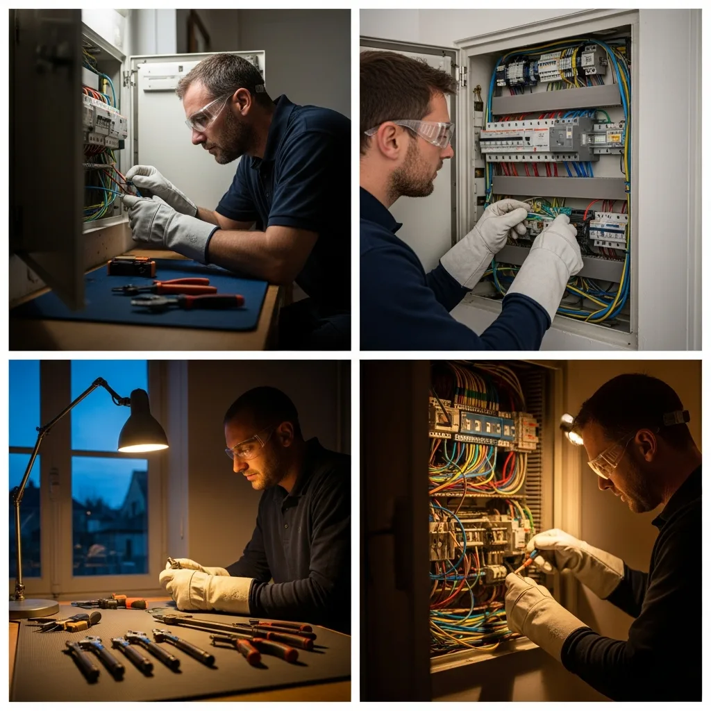 Électricien intervenant à Boissy-le-Châtel