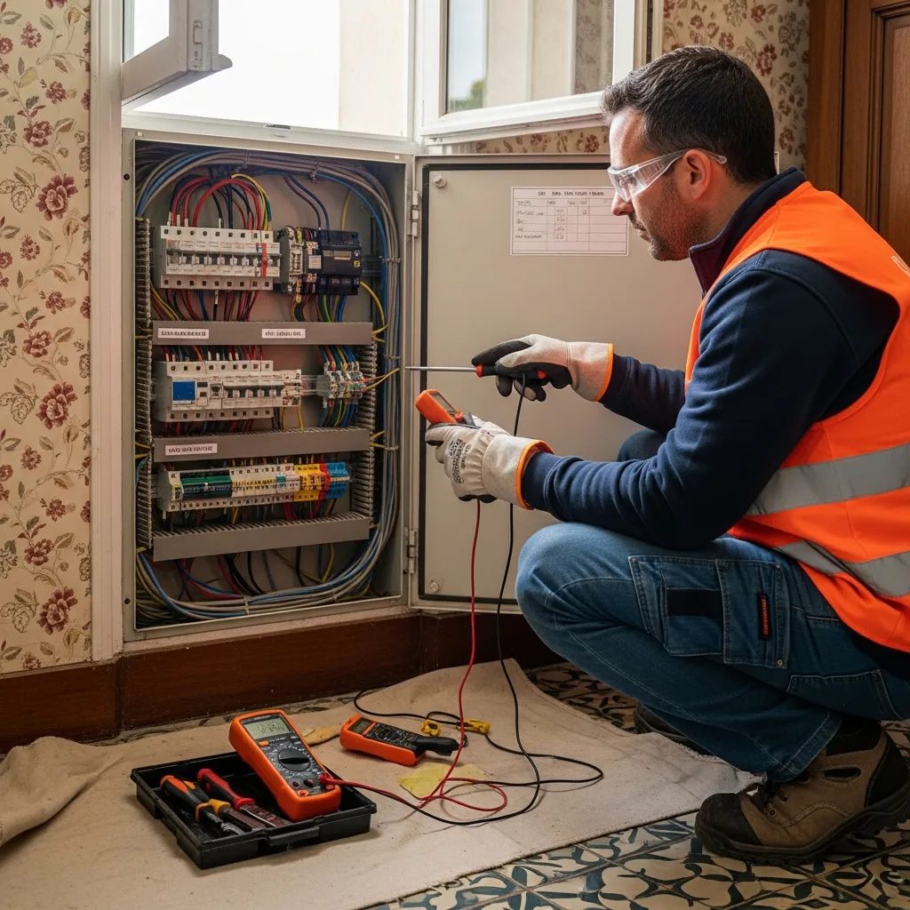 Électricien intervenant à Boissy-sous-Saint-Yon