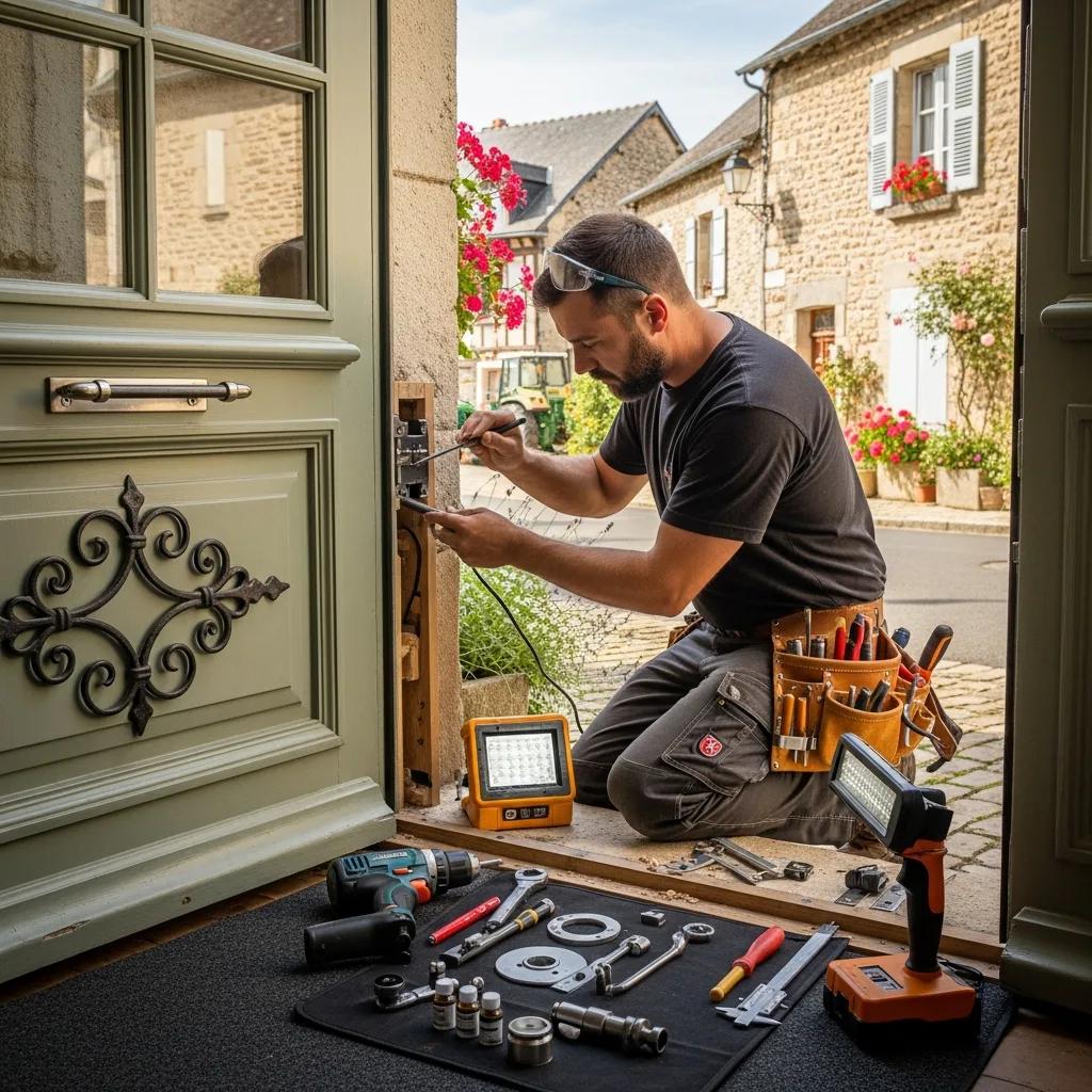 Installation serrure haute sécurité à Bouffémont (95570)