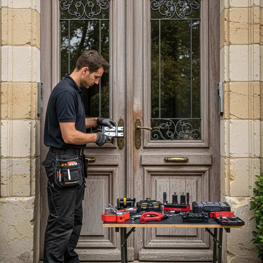 Installation serrure haute sécurité à Bougival (78380)