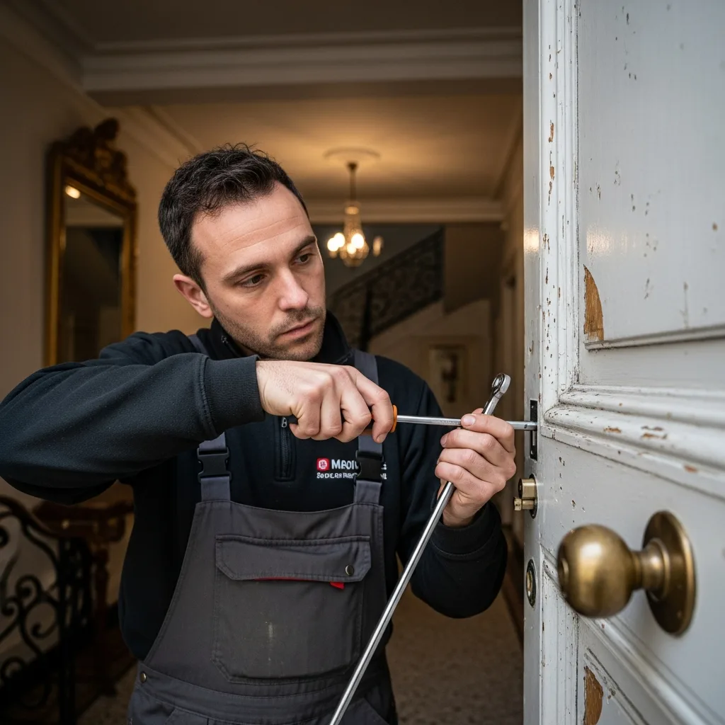 Serrurier ouvrant une porte à Boutigny-sur-Essonne