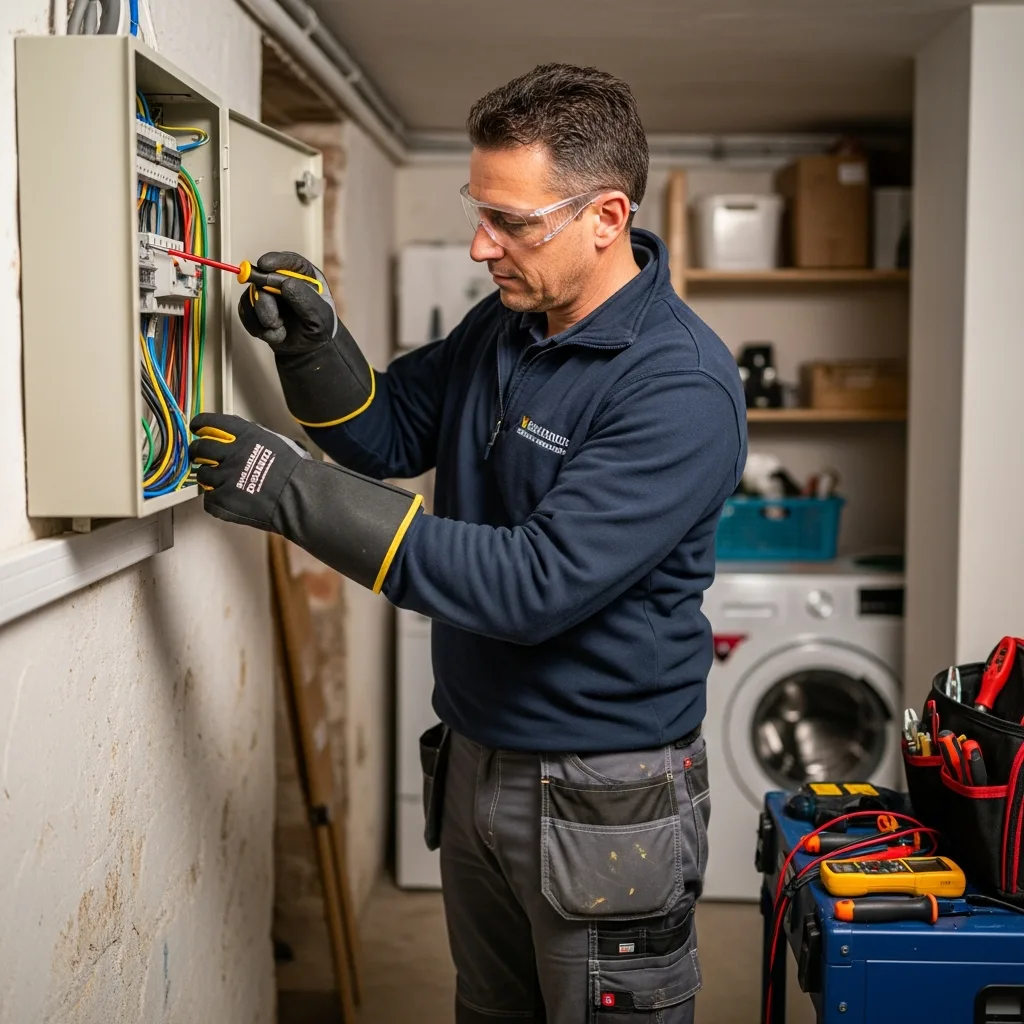 Électricien intervenant à Bray-sur-Seine