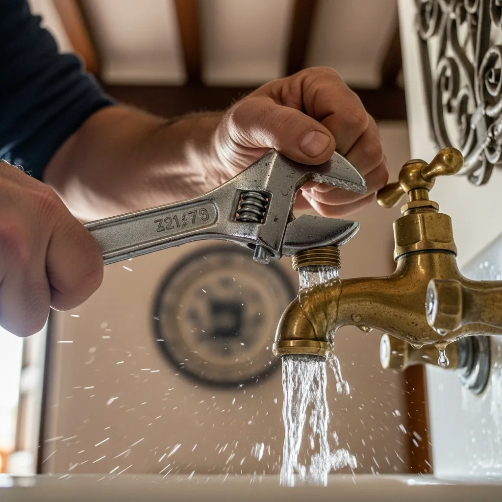 Réparation fuite d'eau à Bréval
