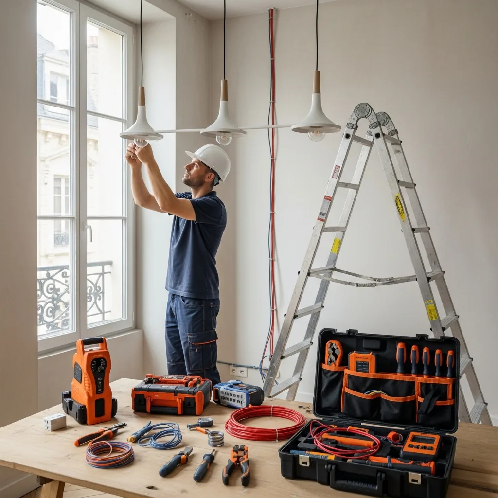 Installation électrique à Bruyères-le-Châtel (91680)
