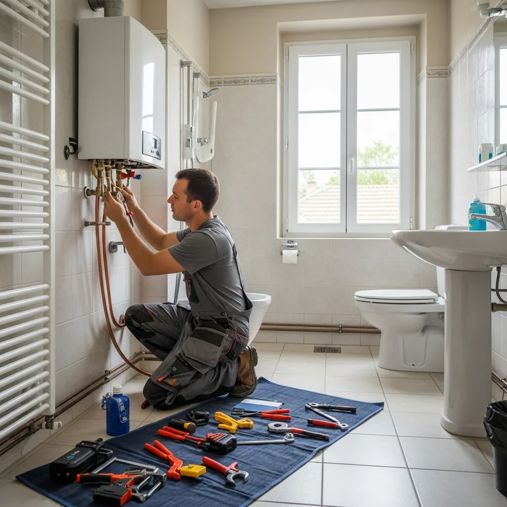 Installation plomberie à Bruyères-le-Châtel (91680)