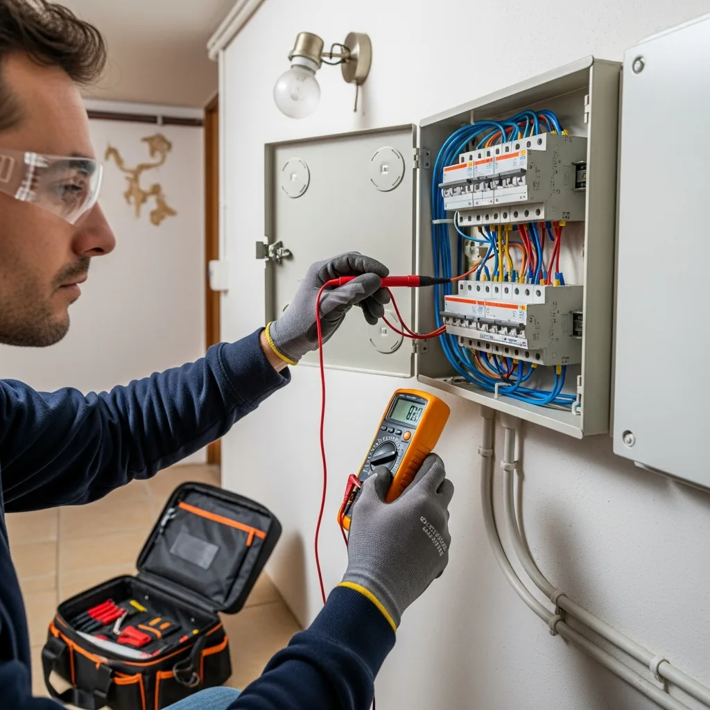 Électricien intervenant à Bruyères-sur-Oise
