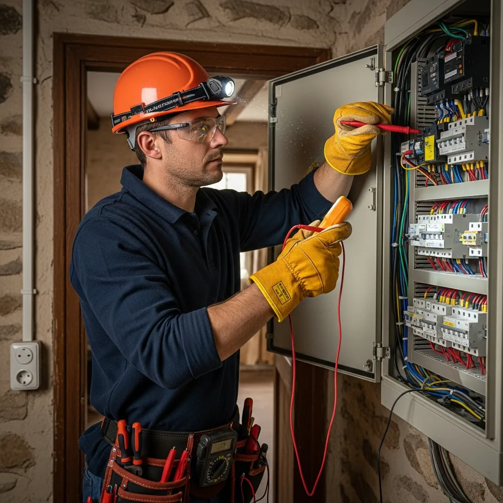 Électricien intervenant à Buchelay