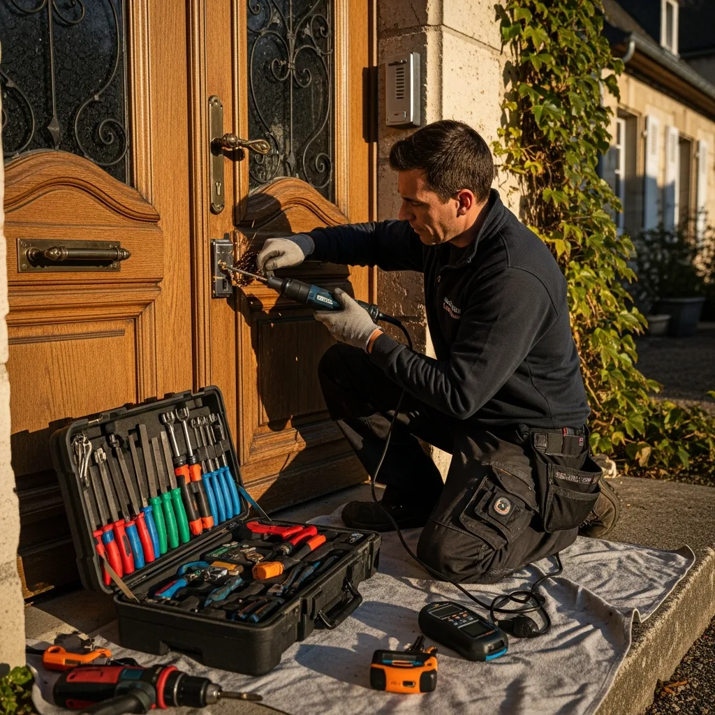 Installation serrure haute sécurité à Buchelay (78200)