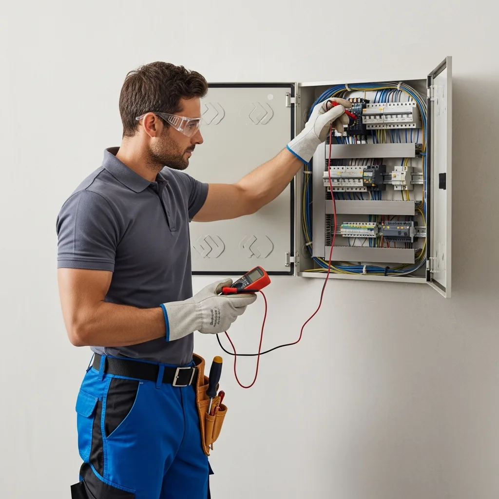 Électricien intervenant à Bullion