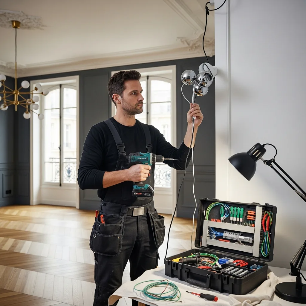 Installation électrique à Bullion (78830)