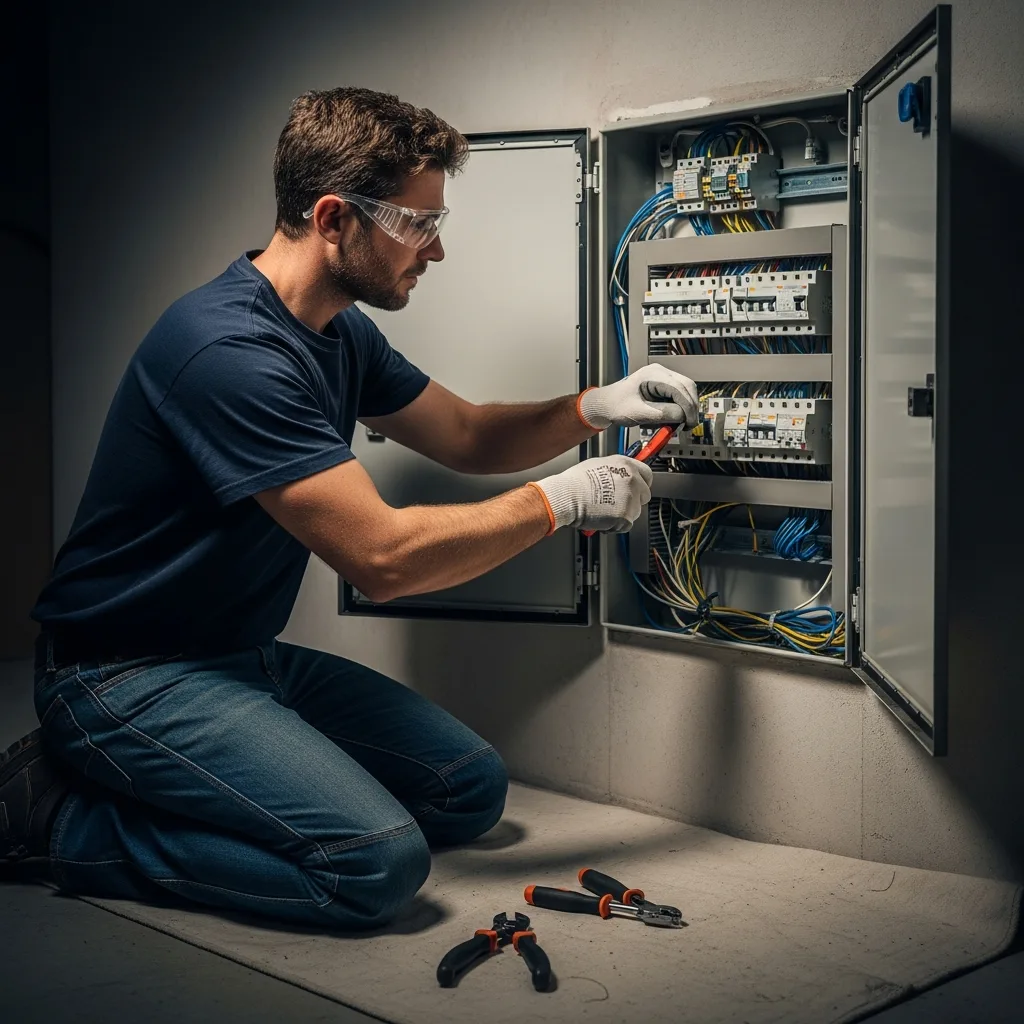 Électricien intervenant à Cesson