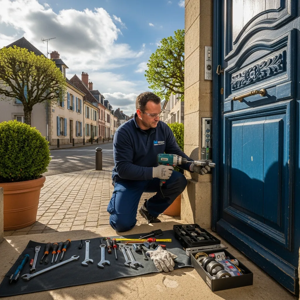 Installation serrure haute sécurité à Chailly-en-Bière (77930)
