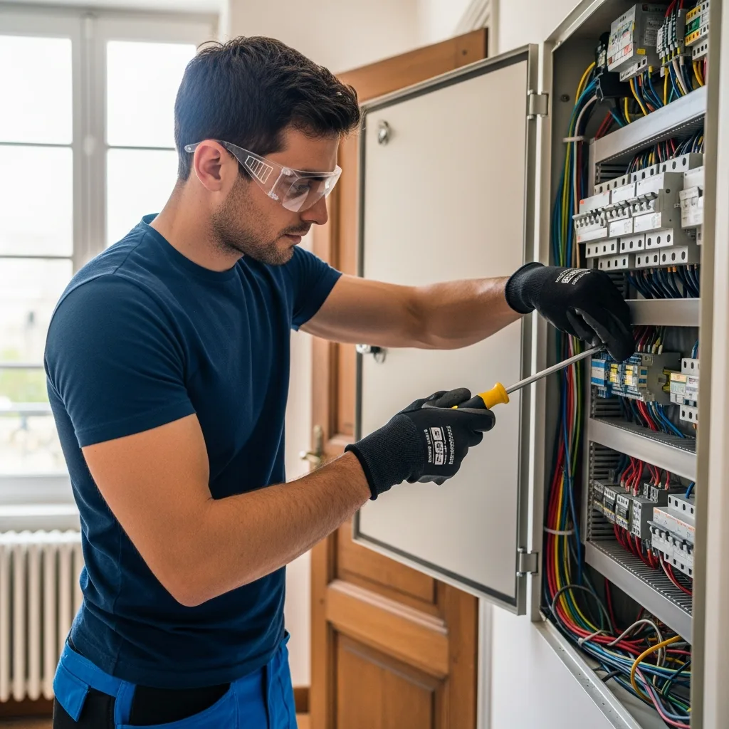 Électricien intervenant à Chailly-en-Brie