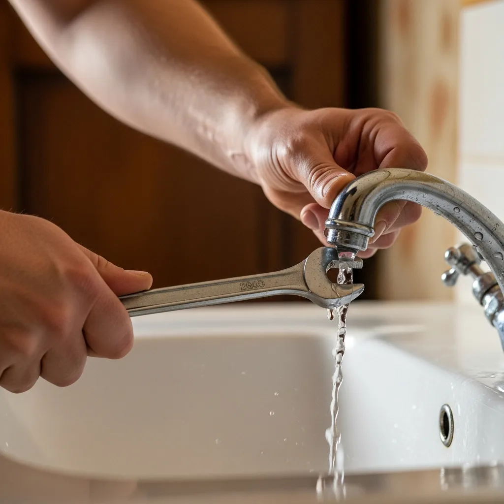 Réparation fuite d'eau à Chalifert