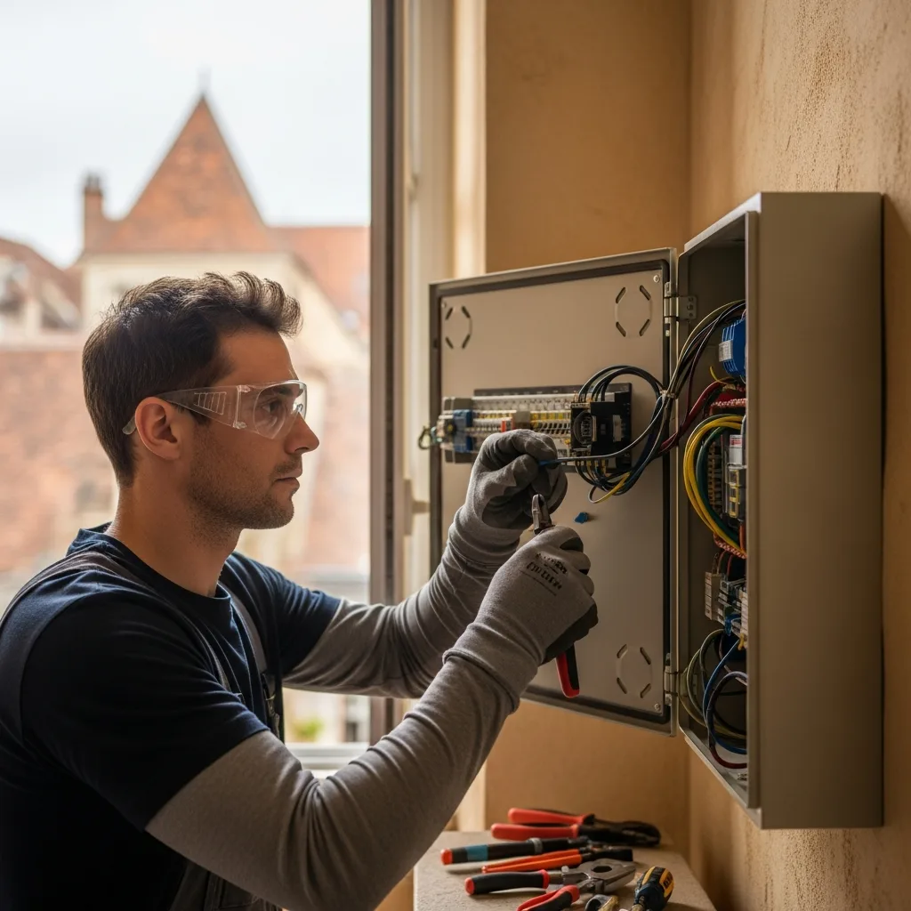 Électricien intervenant à Champcueil