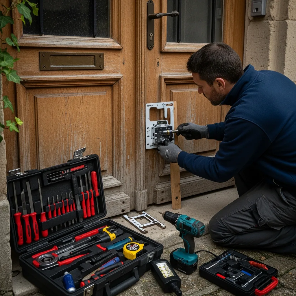 Installation serrure haute sécurité à Chars (95750)