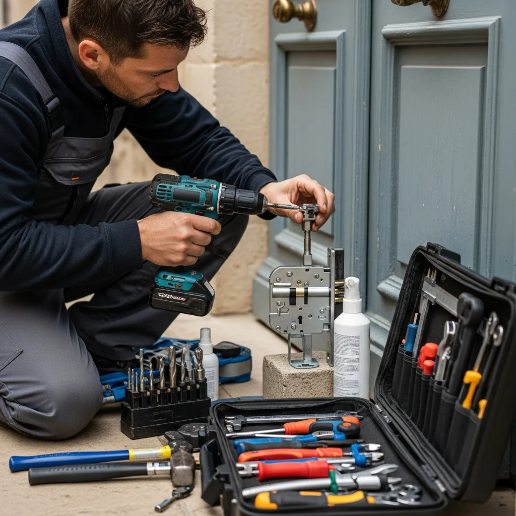 Installation serrure haute sécurité à Chartrettes (77590)