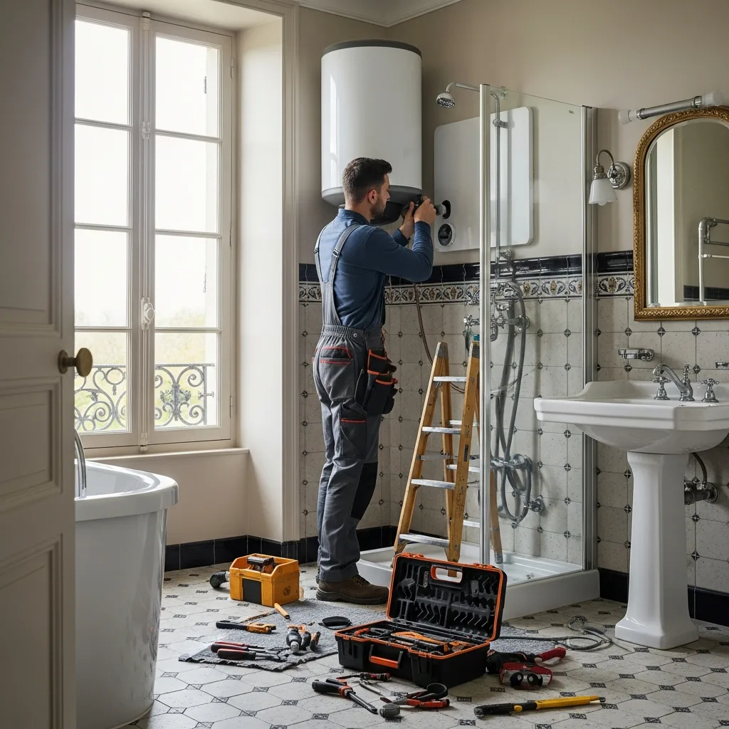 Installation plomberie à Château-Landon (77570)