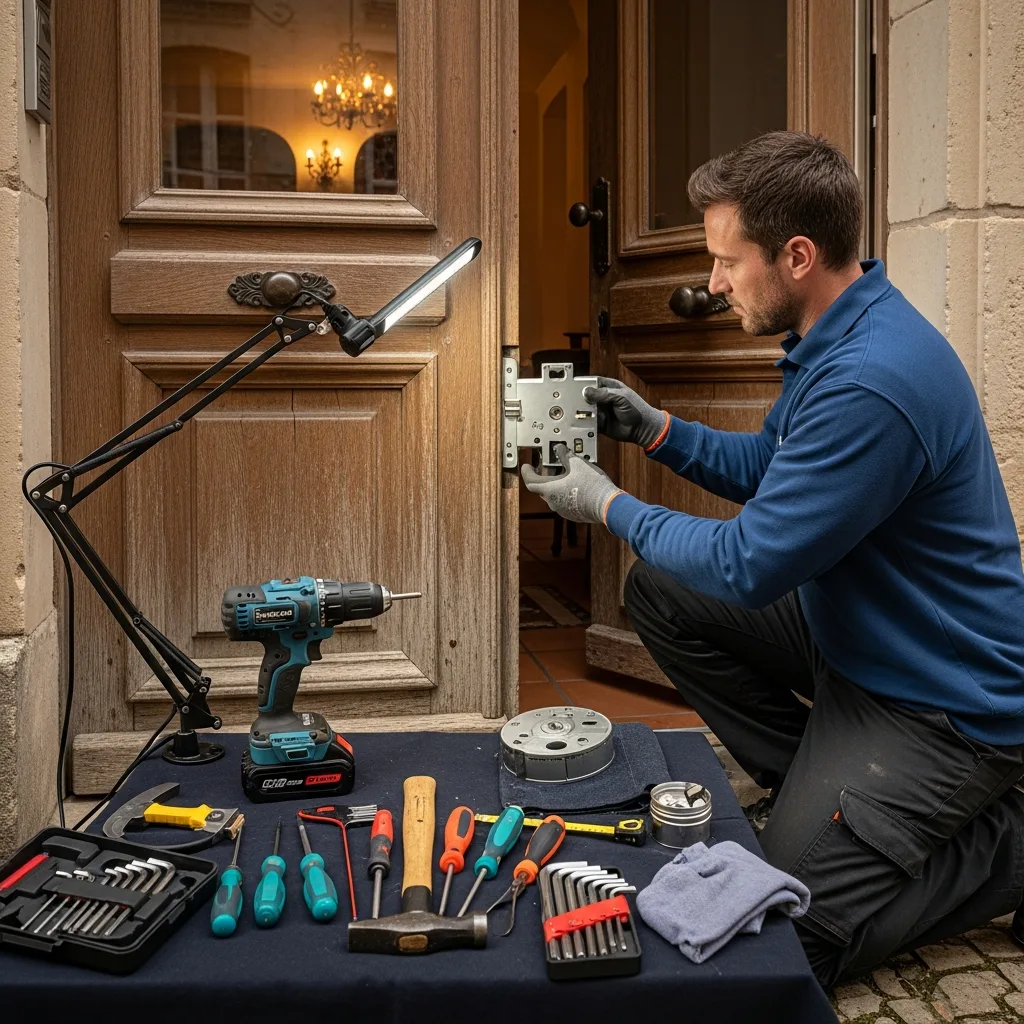 Installation serrure haute sécurité à Château-Landon (77570)