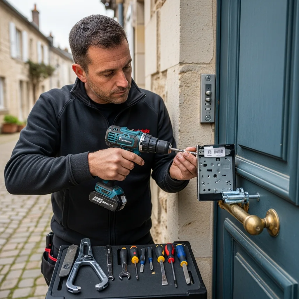 Installation serrure haute sécurité à Châteaufort (78117)