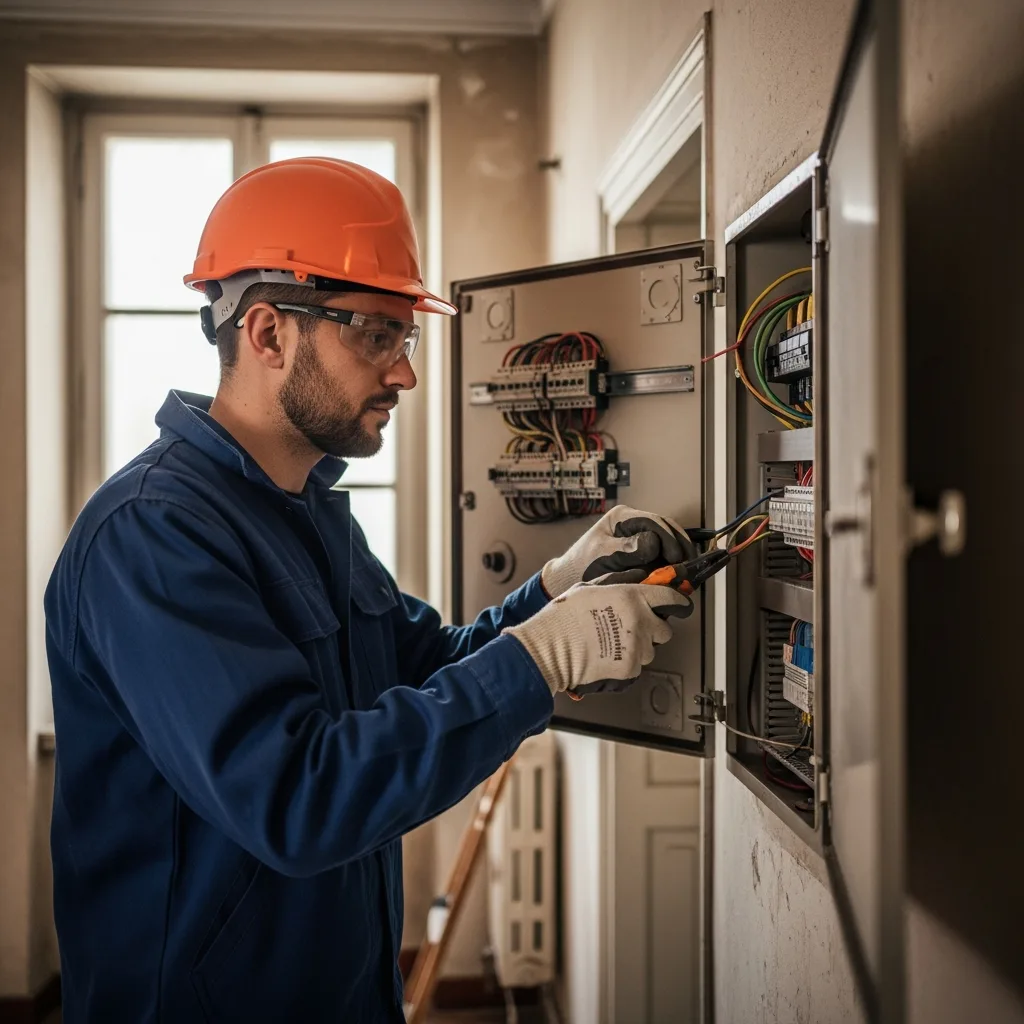 Électricien intervenant à Châtillon