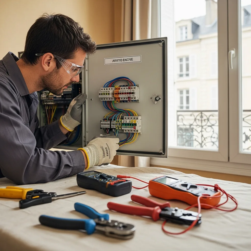Électricien intervenant à Chatou