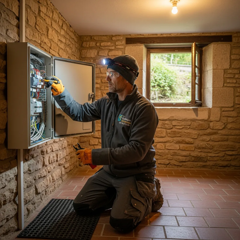 Électricien intervenant à Chaumontel