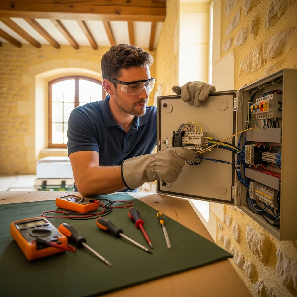 Électricien intervenant à Chavenay