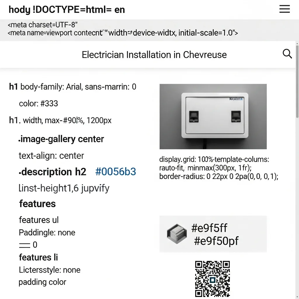 Installation électrique à Chevreuse (78460)