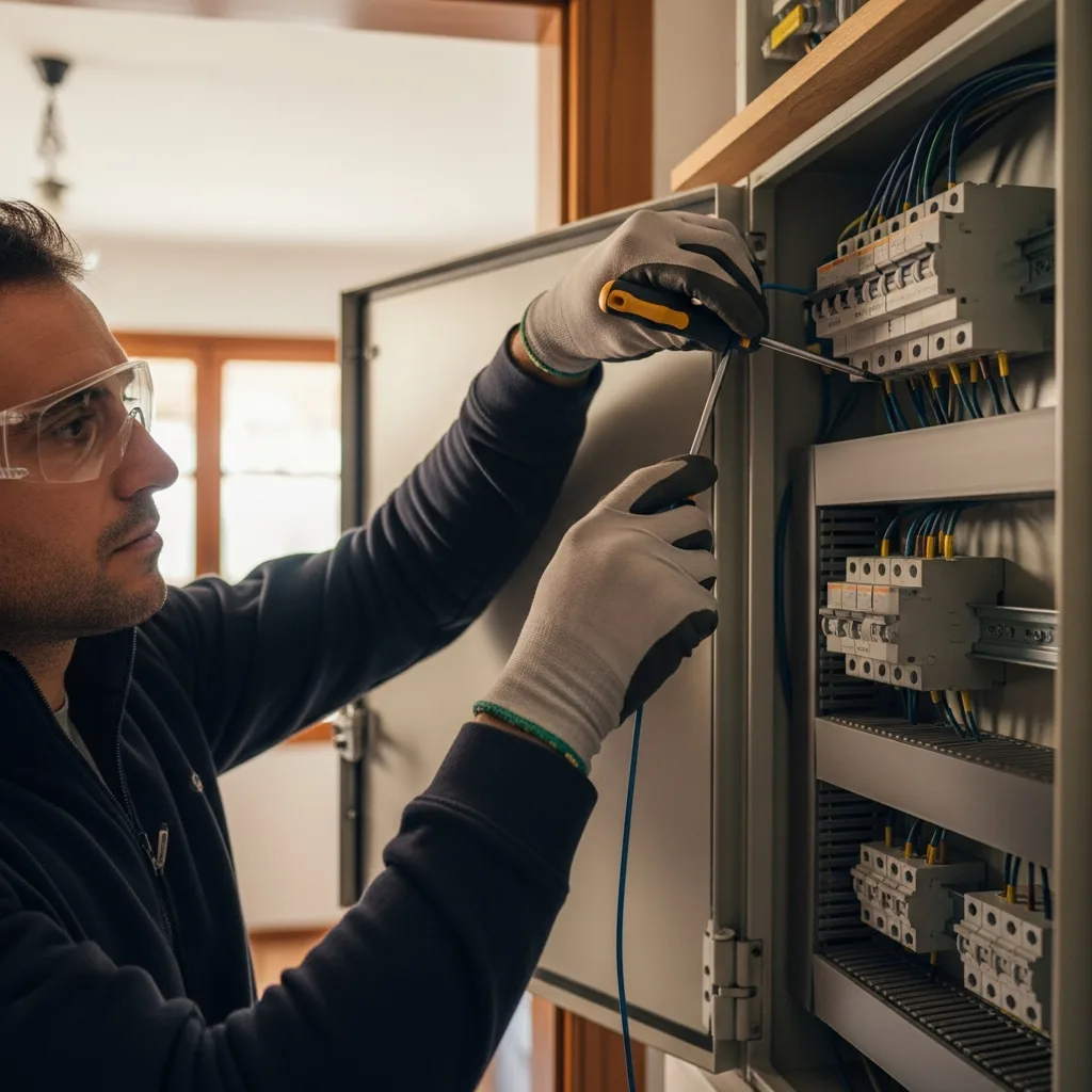 Électricien intervenant à Chilly-Mazarin