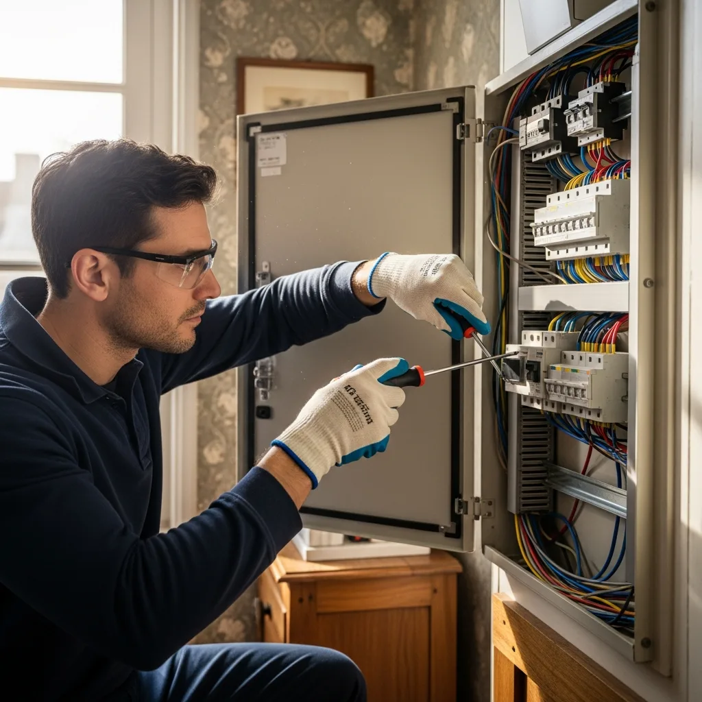 Électricien intervenant à Colombes