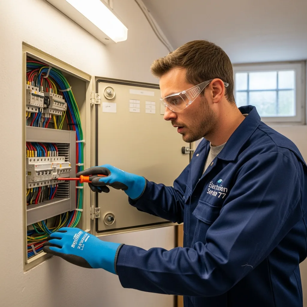 Électricien intervenant à Corbreuse