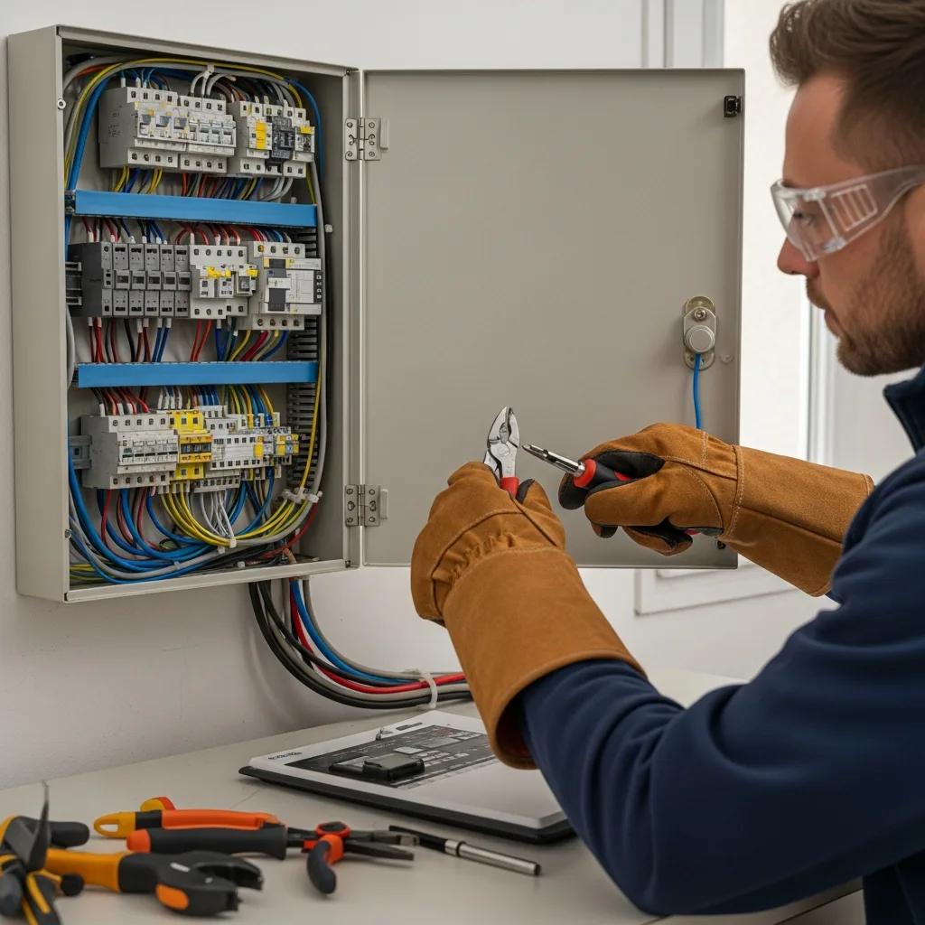 Électricien intervenant à Coubron