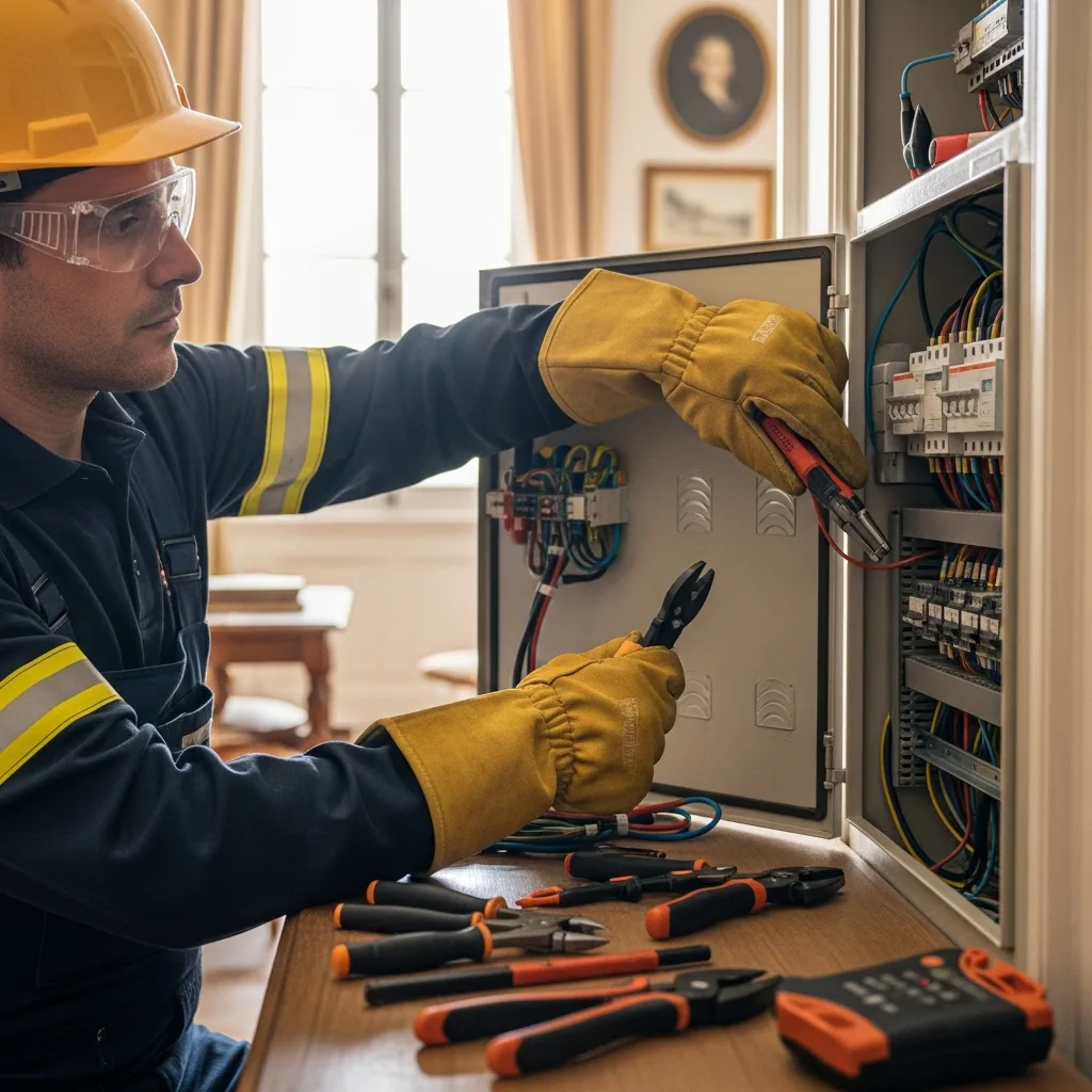 Électricien intervenant à Couilly-Pont-aux-Dames